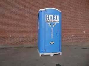 Mobiele douchecabine huren Haku