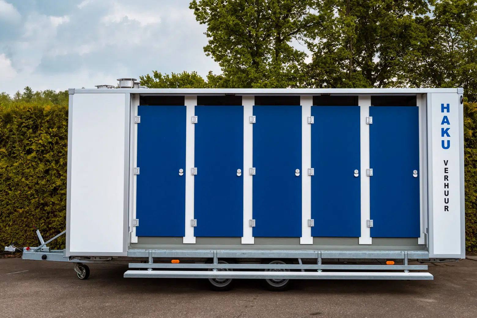 Douchewagen met 10 Douches - 3900