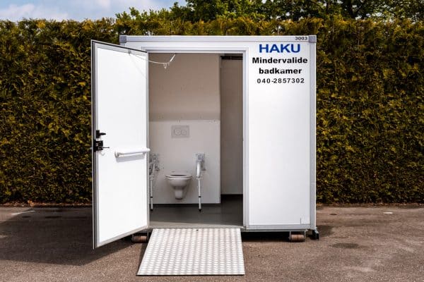 Mindervalide badkamer huren Haku