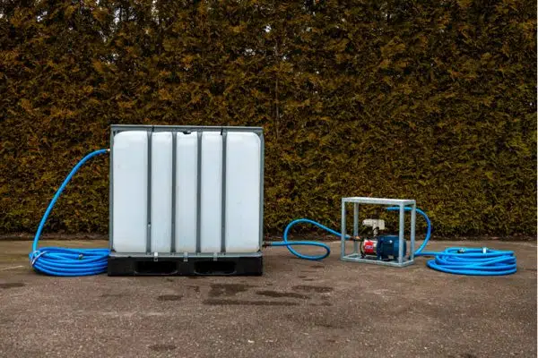 Waterbuffer met hydrofoorpomp (opvoerpomp) 1000L - Image 2